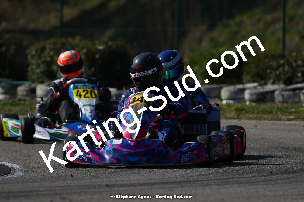 05 & 06/03/2022 : 1ère manche du Championnat du Sud 2022 à Alès (photos Stéphane Agnus) 2022 — karting
