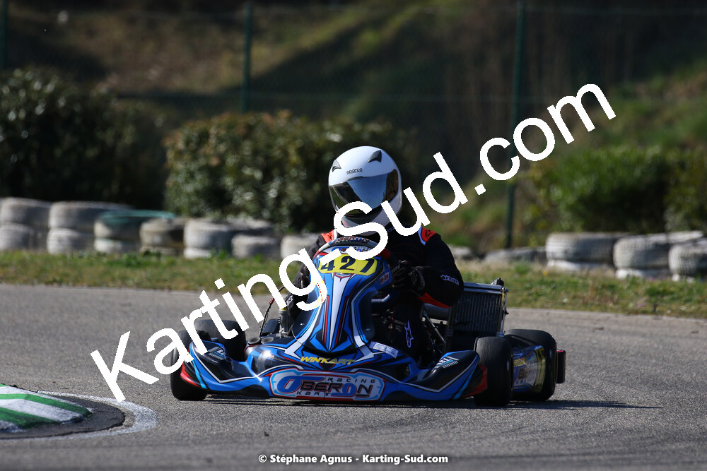 05 & 06/03/2022 : 1ère manche du Championnat du Sud 2022 à Alès (photos Stéphane Agnus) 2022 — karting