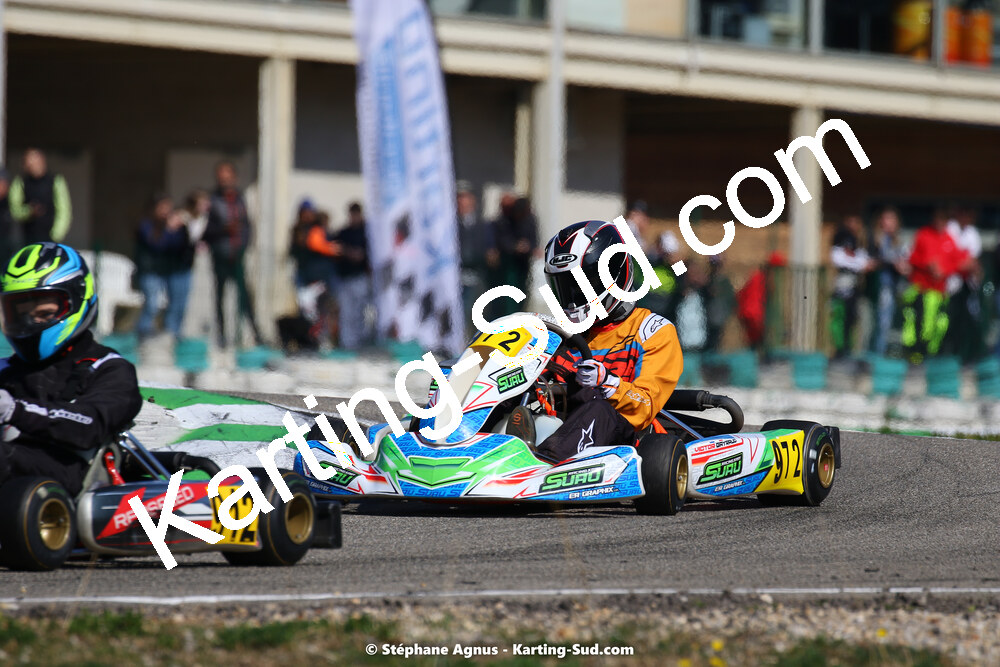 05 & 06/03/2022 : 1ère manche du Championnat du Sud 2022 à Alès (photos Stéphane Agnus) 2022 — karting