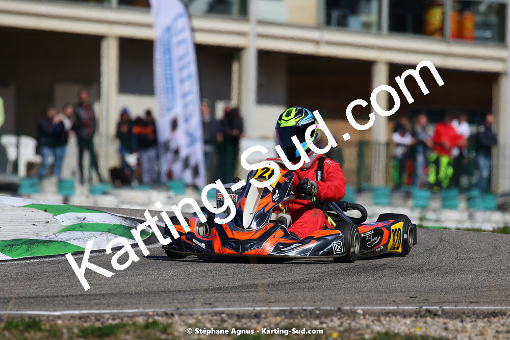 05 & 06/03/2022 : 1ère manche du Championnat du Sud 2022 à Alès (photos Stéphane Agnus) 2022 — karting