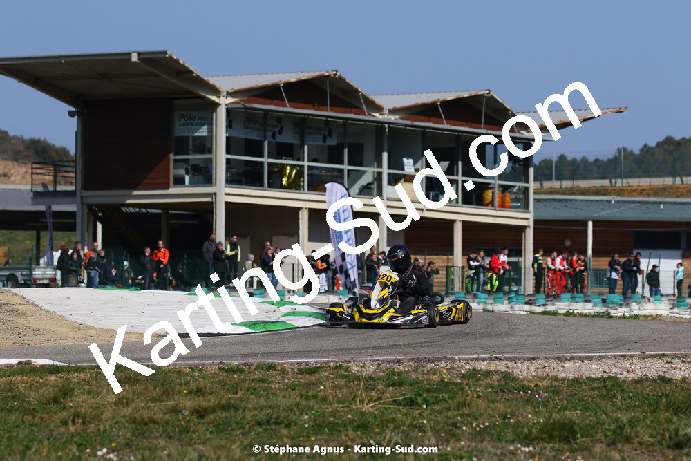 05 & 06/03/2022 : 1ère manche du Championnat du Sud 2022 à Alès (photos Stéphane Agnus) 2022 — karting
