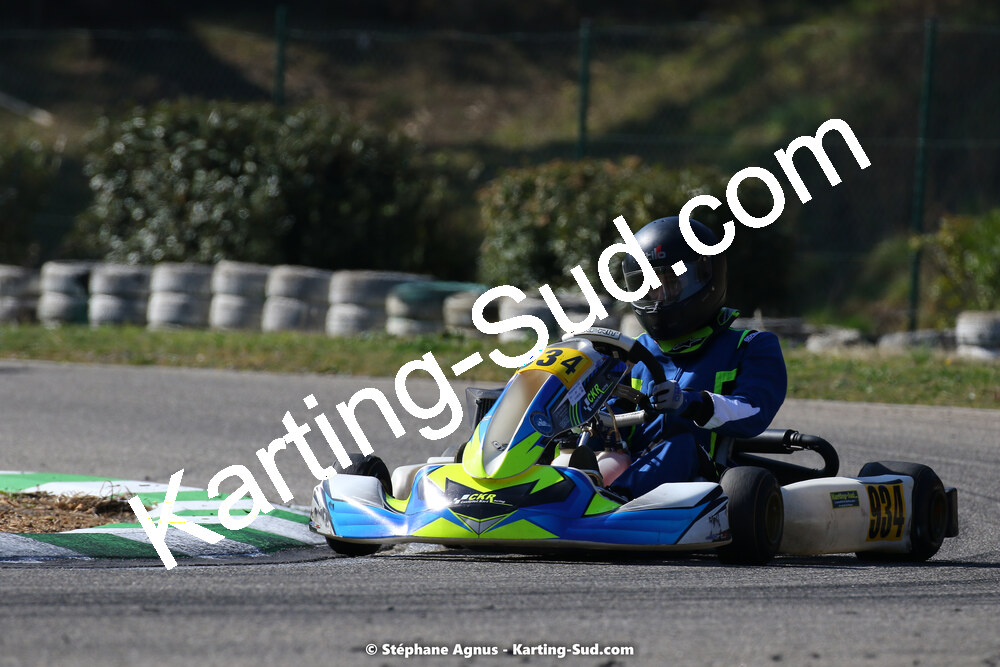05 & 06/03/2022 : 1ère manche du Championnat du Sud 2022 à Alès (photos Stéphane Agnus) 2022 — karting