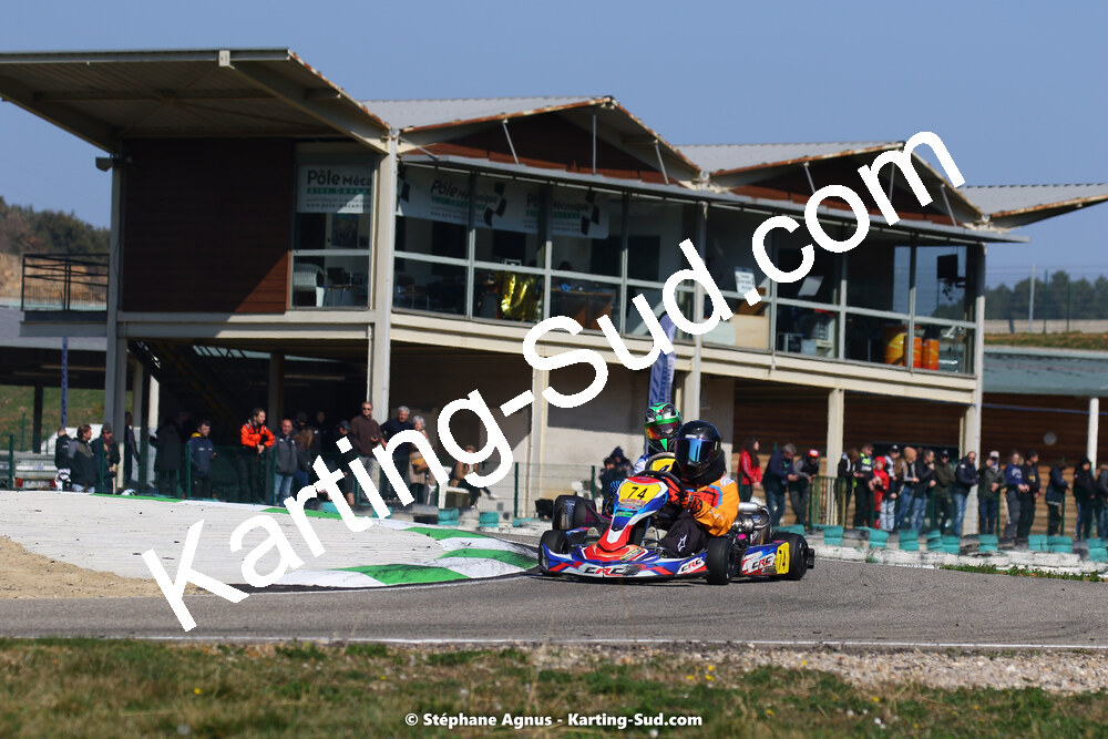 05 & 06/03/2022 : 1ère manche du Championnat du Sud 2022 à Alès (photos Stéphane Agnus) 2022 — karting