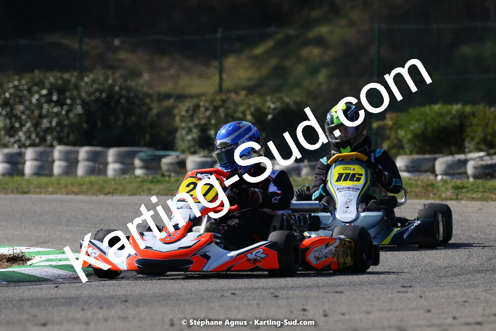 05 & 06/03/2022 : 1ère manche du Championnat du Sud 2022 à Alès (photos Stéphane Agnus) 2022 — karting