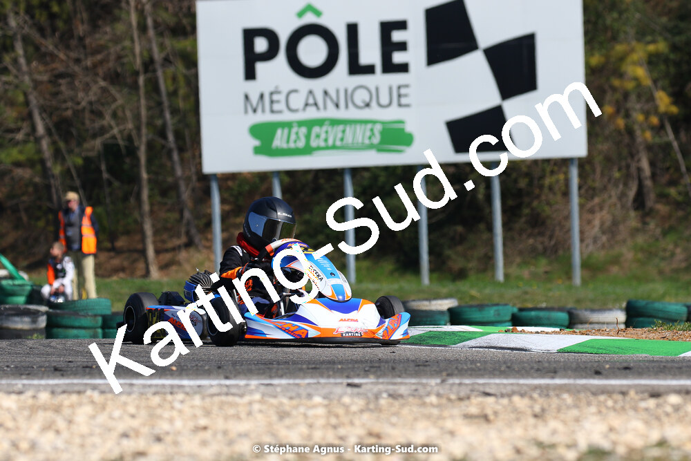 05 & 06/03/2022 : 1ère manche du Championnat du Sud 2022 à Alès (photos Stéphane Agnus) 2022 — karting