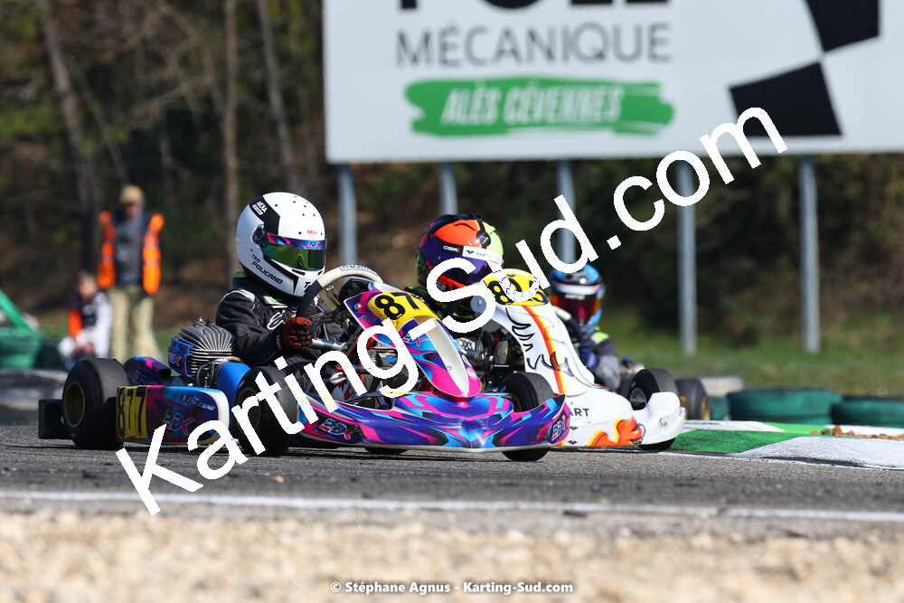 05 & 06/03/2022 : 1ère manche du Championnat du Sud 2022 à Alès (photos Stéphane Agnus) 2022 — karting
