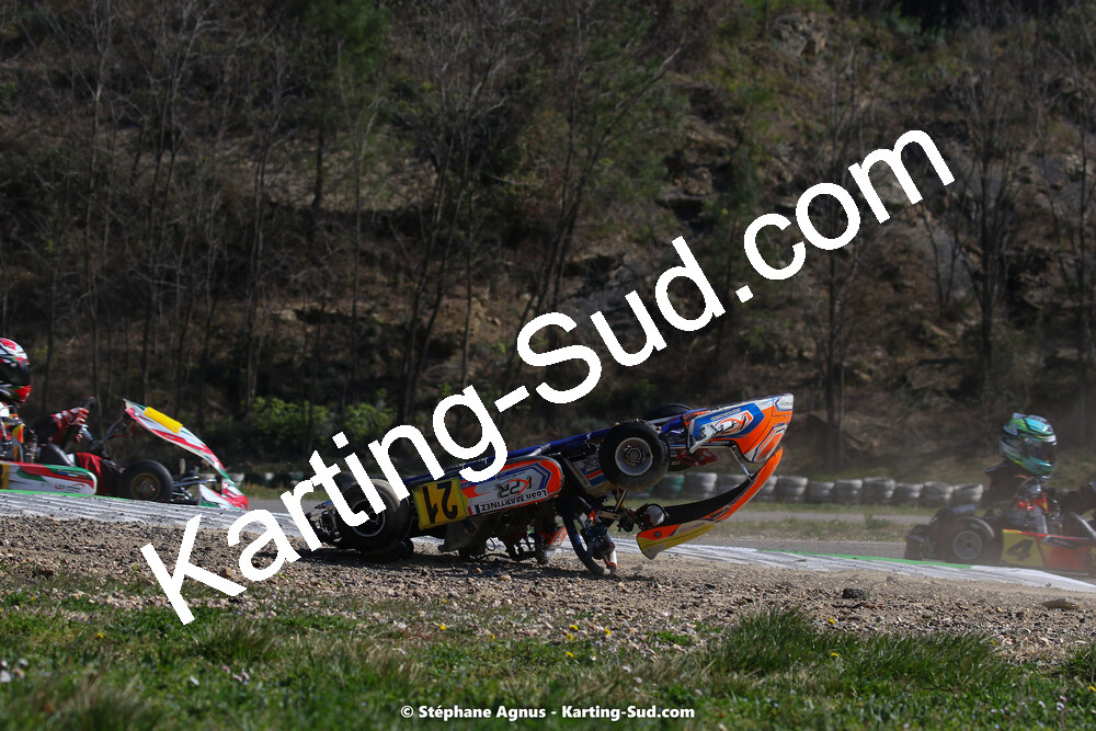 05 & 06/03/2022 : 1ère manche du Championnat du Sud 2022 à Alès (photos Stéphane Agnus) 2022 — karting