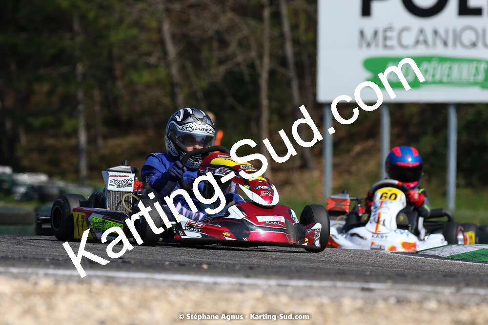 05 & 06/03/2022 : 1ère manche du Championnat du Sud 2022 à Alès (photos Stéphane Agnus) 2022 — karting