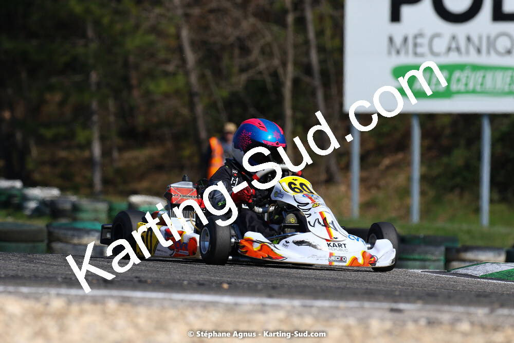05 & 06/03/2022 : 1ère manche du Championnat du Sud 2022 à Alès (photos Stéphane Agnus) 2022 — karting