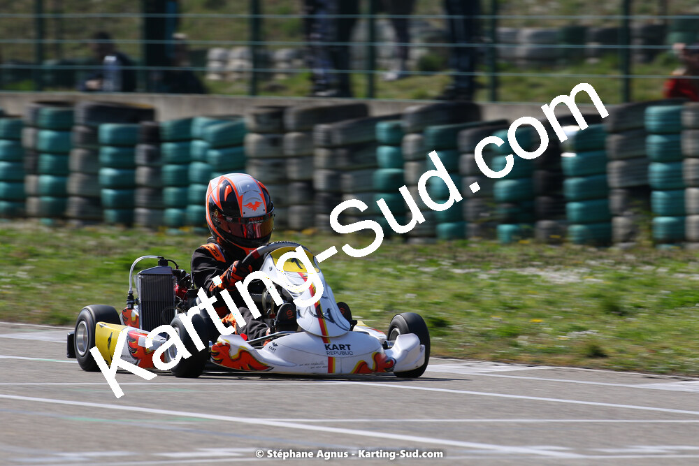 05 & 06/03/2022 : 1ère manche du Championnat du Sud 2022 à Alès (photos Stéphane Agnus) 2022 — karting