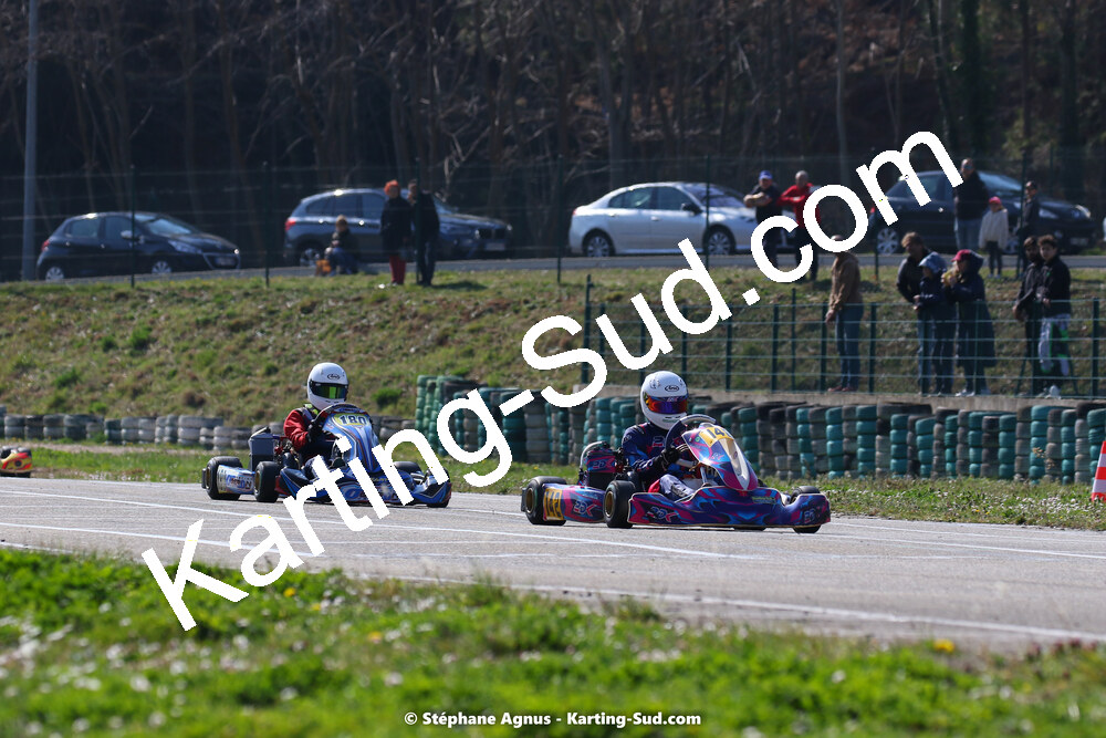 05 & 06/03/2022 : 1ère manche du Championnat du Sud 2022 à Alès (photos Stéphane Agnus) 2022 — karting
