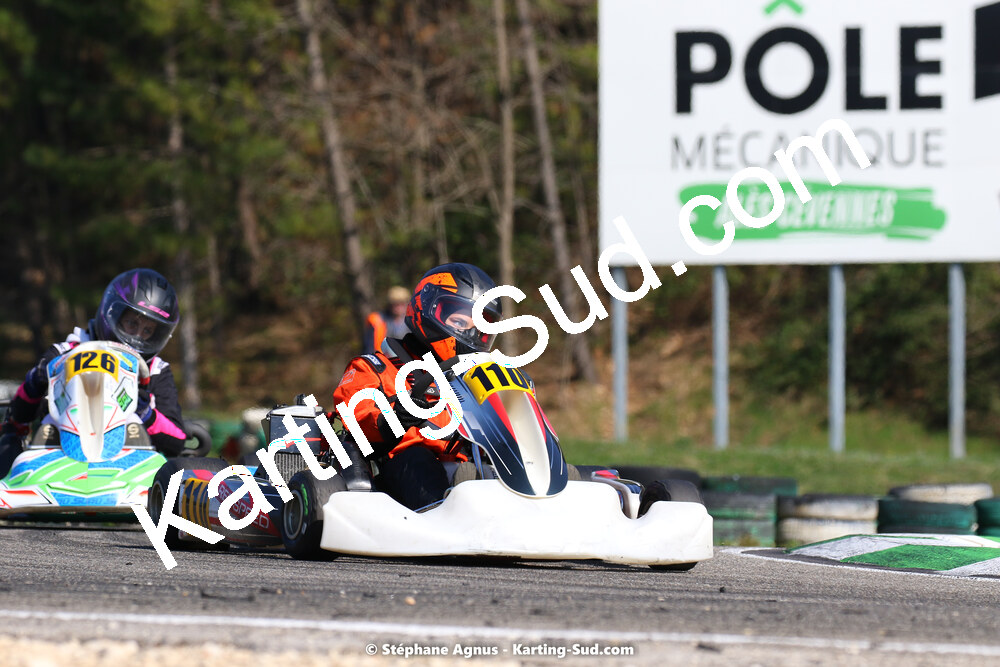 05 & 06/03/2022 : 1ère manche du Championnat du Sud 2022 à Alès (photos Stéphane Agnus) 2022 — karting