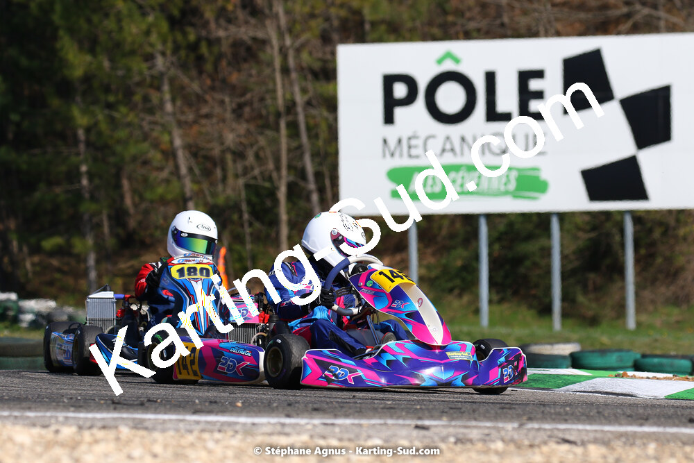 05 & 06/03/2022 : 1ère manche du Championnat du Sud 2022 à Alès (photos Stéphane Agnus) 2022 — karting