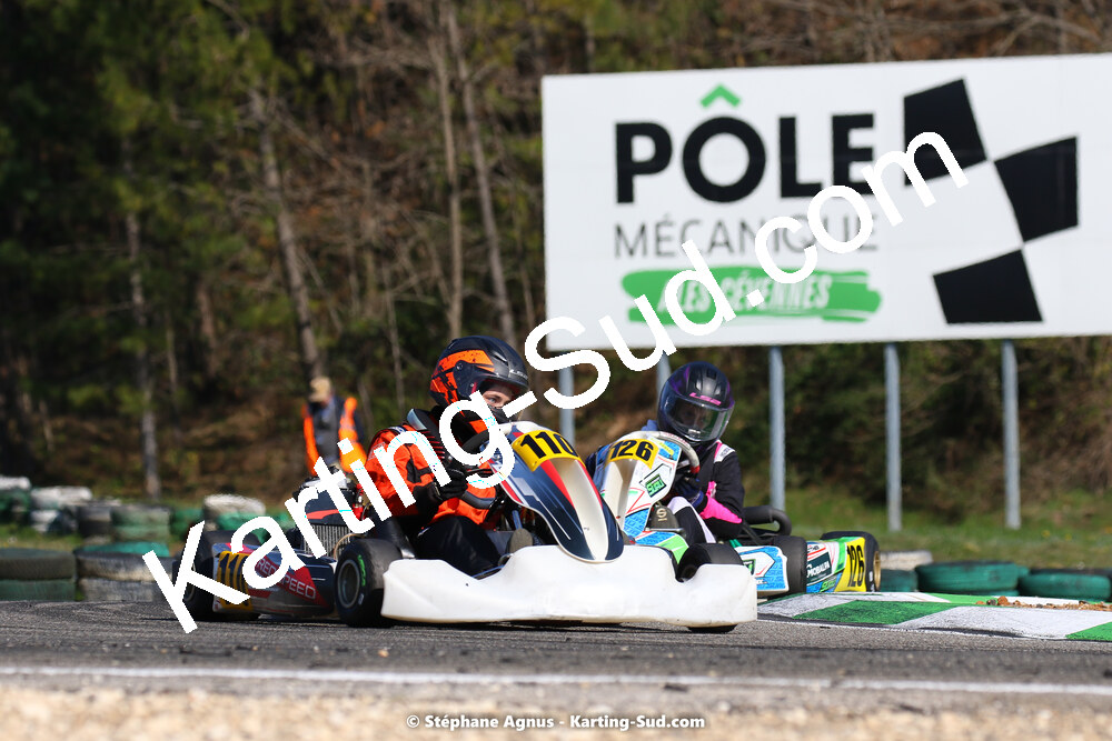 05 & 06/03/2022 : 1ère manche du Championnat du Sud 2022 à Alès (photos Stéphane Agnus) 2022 — karting