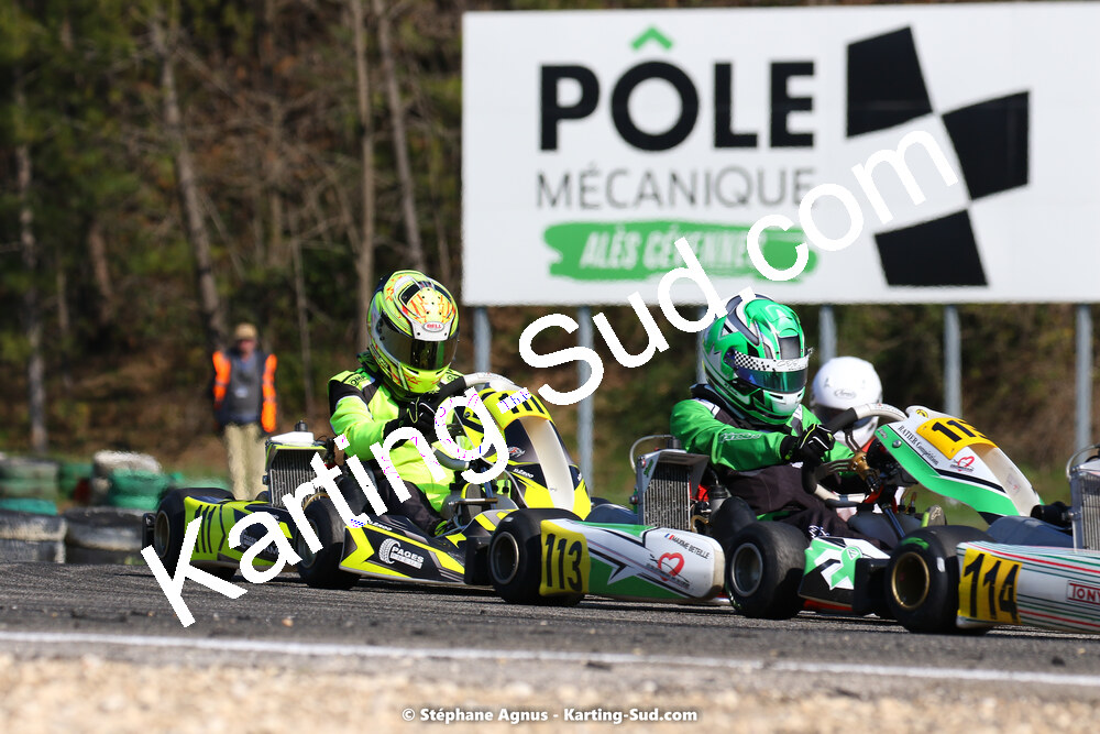 05 & 06/03/2022 : 1ère manche du Championnat du Sud 2022 à Alès (photos Stéphane Agnus) 2022 — karting
