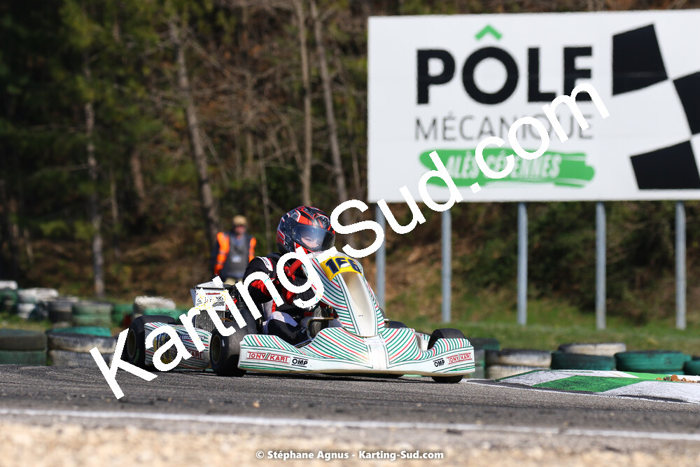 05 & 06/03/2022 : 1ère manche du Championnat du Sud 2022 à Alès (photos Stéphane Agnus) 2022 — karting