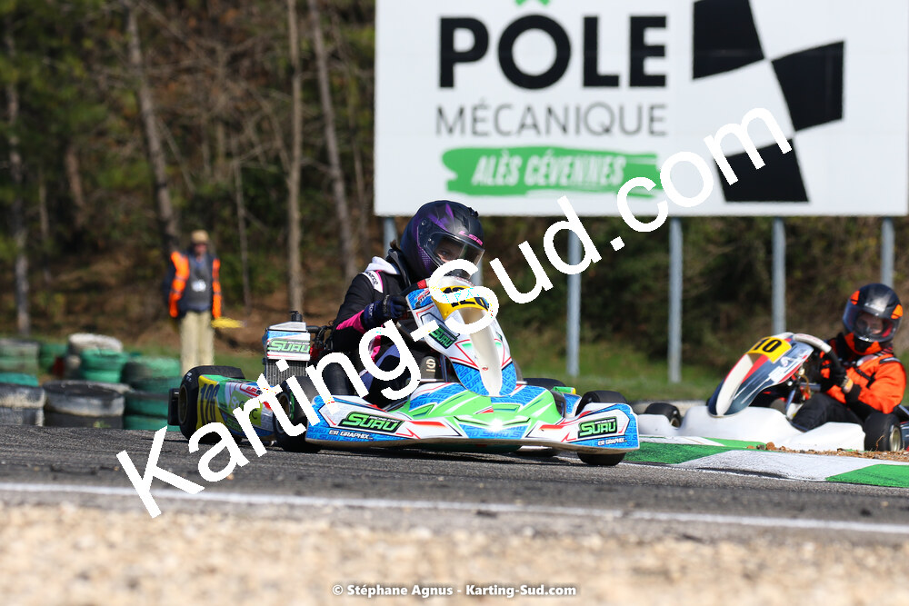 05 & 06/03/2022 : 1ère manche du Championnat du Sud 2022 à Alès (photos Stéphane Agnus) 2022 — karting