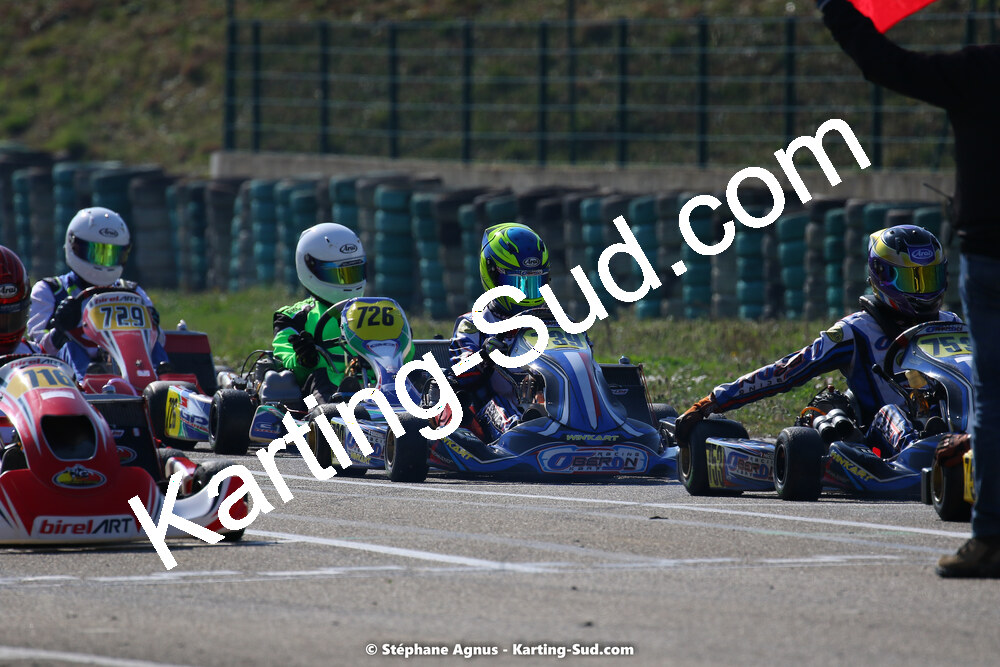 05 & 06/03/2022 : 1ère manche du Championnat du Sud 2022 à Alès (photos Stéphane Agnus) 2022 — karting