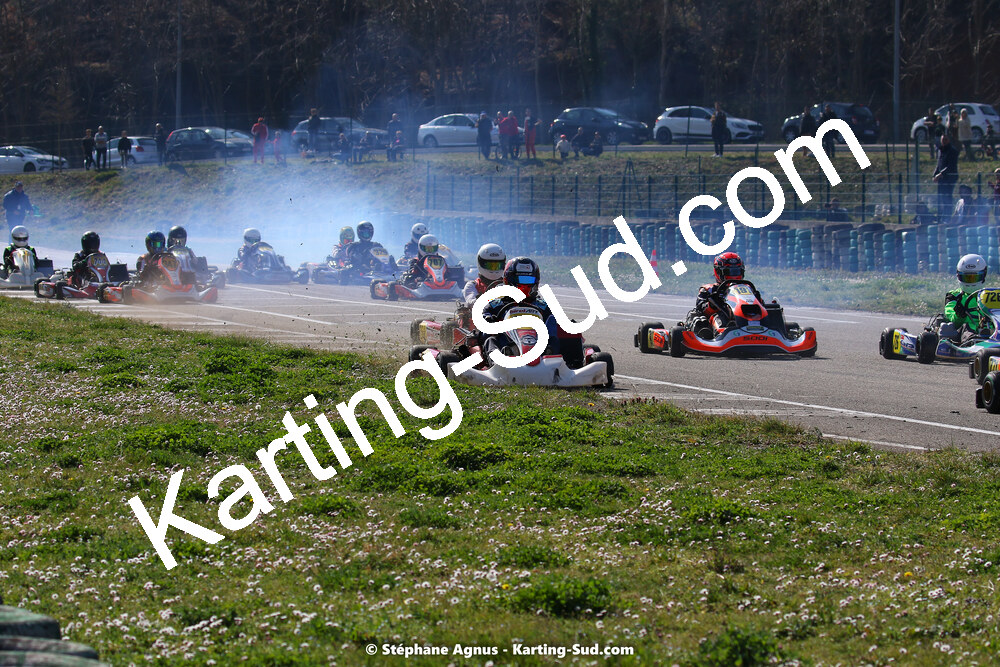 05 & 06/03/2022 : 1ère manche du Championnat du Sud 2022 à Alès (photos Stéphane Agnus) 2022 — karting
