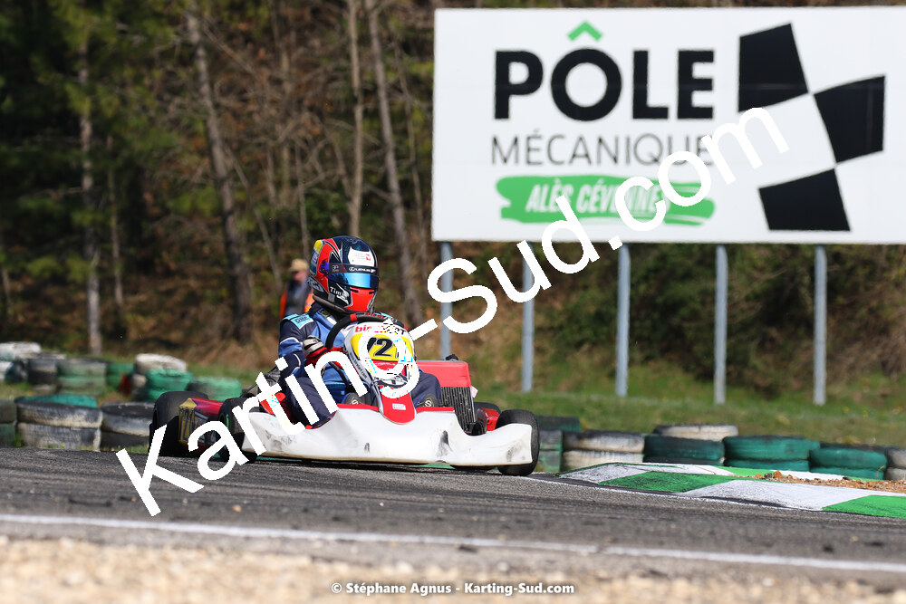 05 & 06/03/2022 : 1ère manche du Championnat du Sud 2022 à Alès (photos Stéphane Agnus) 2022 — karting