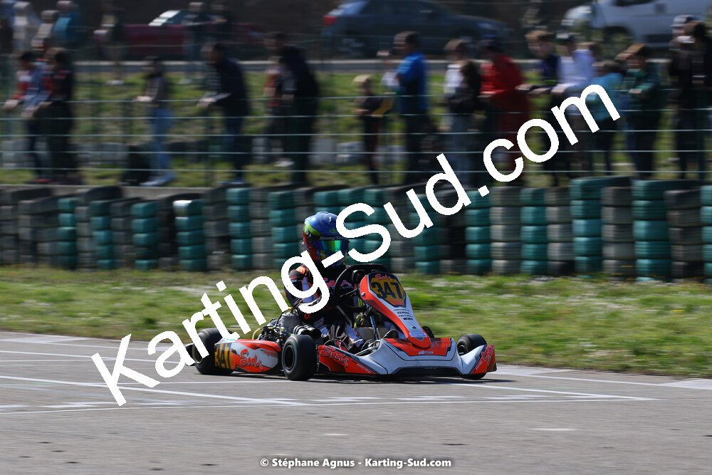 05 & 06/03/2022 : 1ère manche du Championnat du Sud 2022 à Alès (photos Stéphane Agnus) 2022 — karting