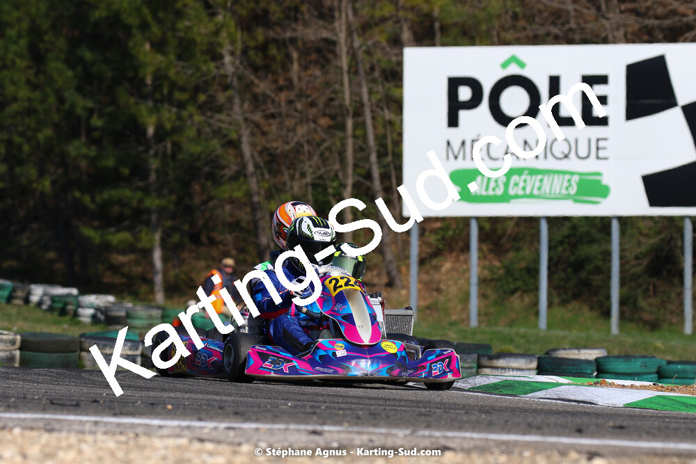 05 & 06/03/2022 : 1ère manche du Championnat du Sud 2022 à Alès (photos Stéphane Agnus) 2022 — karting