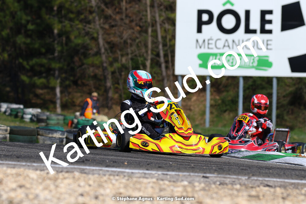 05 & 06/03/2022 : 1ère manche du Championnat du Sud 2022 à Alès (photos Stéphane Agnus) 2022 — karting