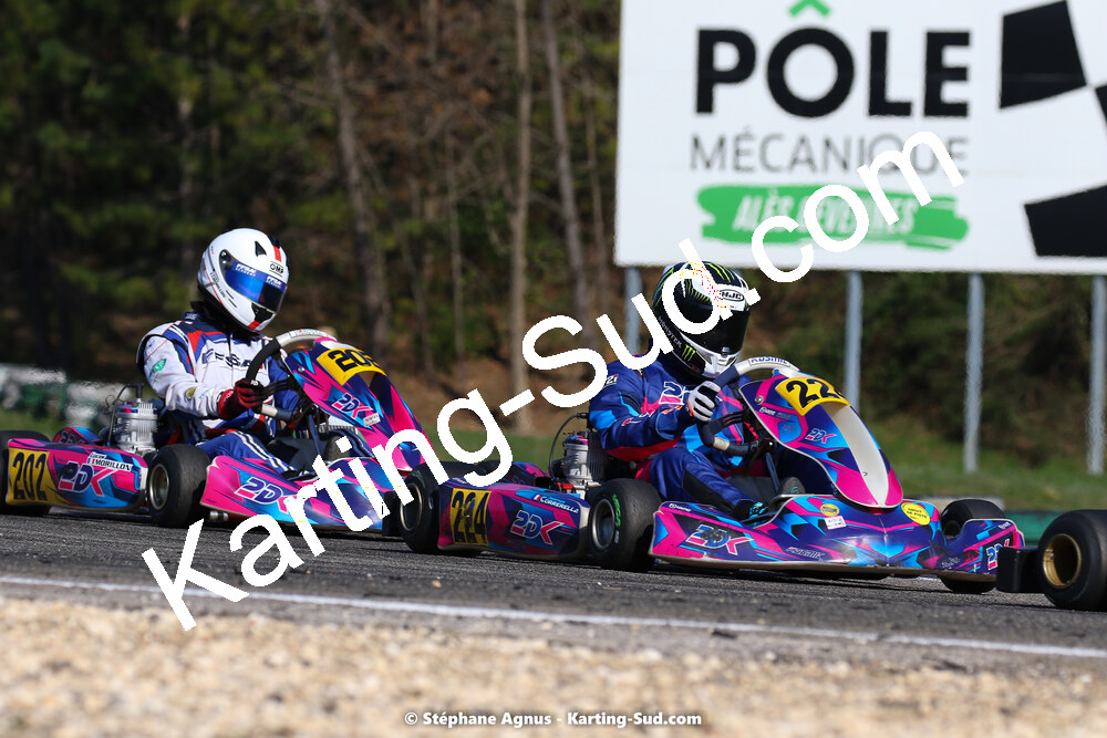 05 & 06/03/2022 : 1ère manche du Championnat du Sud 2022 à Alès (photos Stéphane Agnus) 2022 — karting
