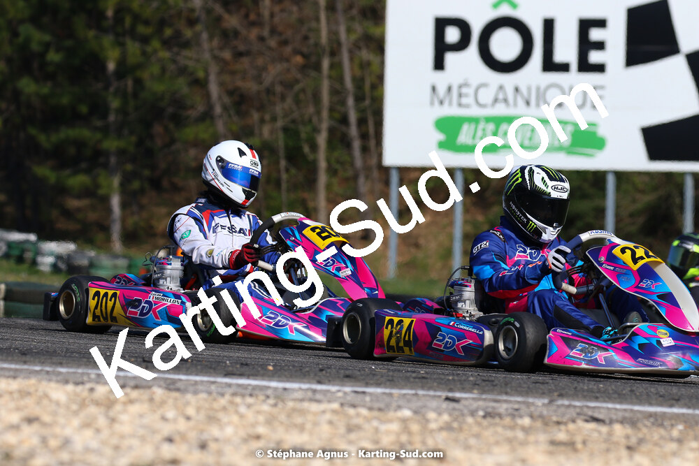 05 & 06/03/2022 : 1ère manche du Championnat du Sud 2022 à Alès (photos Stéphane Agnus) 2022 — karting