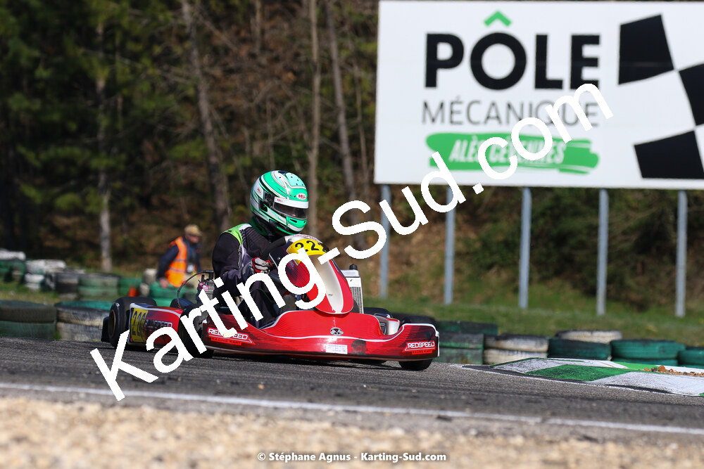 05 & 06/03/2022 : 1ère manche du Championnat du Sud 2022 à Alès (photos Stéphane Agnus) 2022 — karting