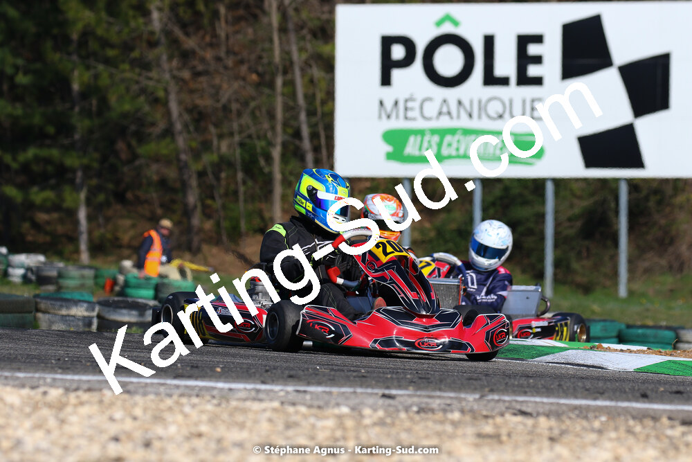 05 & 06/03/2022 : 1ère manche du Championnat du Sud 2022 à Alès (photos Stéphane Agnus) 2022 — karting
