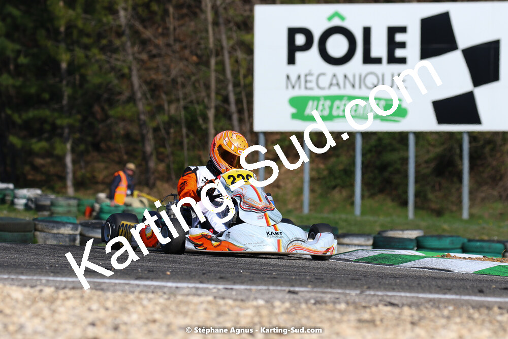 05 & 06/03/2022 : 1ère manche du Championnat du Sud 2022 à Alès (photos Stéphane Agnus) 2022 — karting
