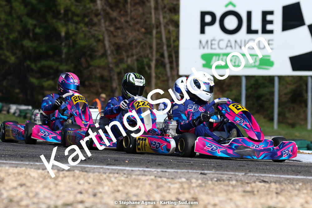 05 & 06/03/2022 : 1ère manche du Championnat du Sud 2022 à Alès (photos Stéphane Agnus) 2022 — karting