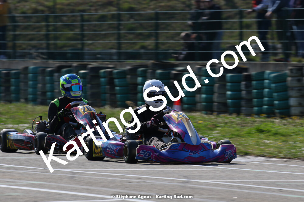 05 & 06/03/2022 : 1ère manche du Championnat du Sud 2022 à Alès (photos Stéphane Agnus) 2022 — karting