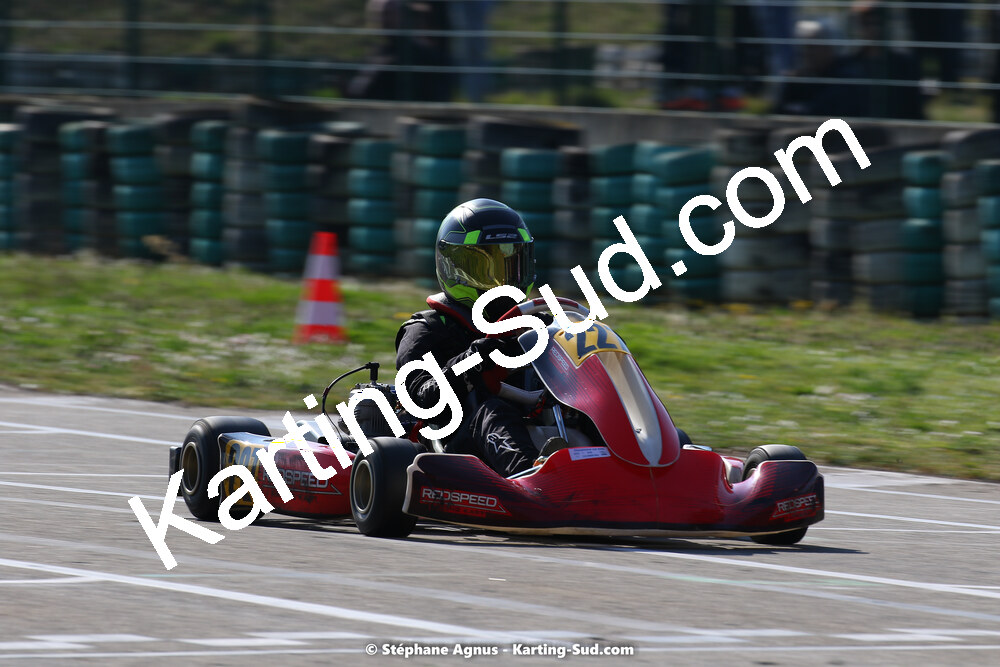 05 & 06/03/2022 : 1ère manche du Championnat du Sud 2022 à Alès (photos Stéphane Agnus) 2022 — karting