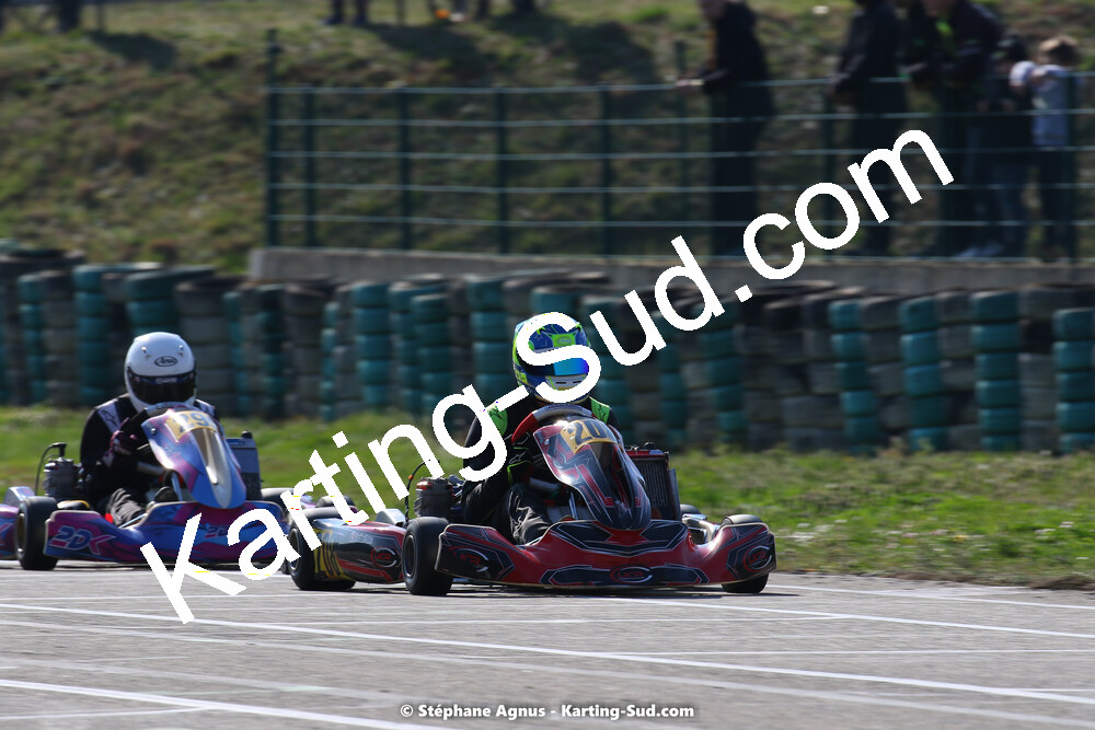 05 & 06/03/2022 : 1ère manche du Championnat du Sud 2022 à Alès (photos Stéphane Agnus) 2022 — karting