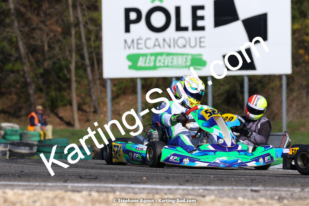 05 & 06/03/2022 : 1ère manche du Championnat du Sud 2022 à Alès (photos Stéphane Agnus) 2022 — karting