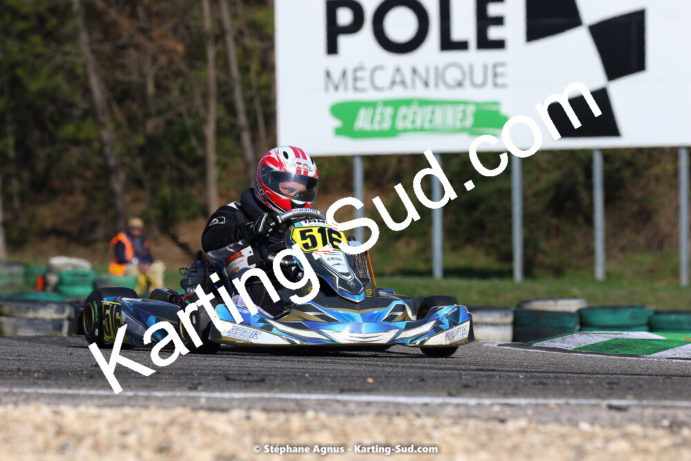 05 & 06/03/2022 : 1ère manche du Championnat du Sud 2022 à Alès (photos Stéphane Agnus) 2022 — karting