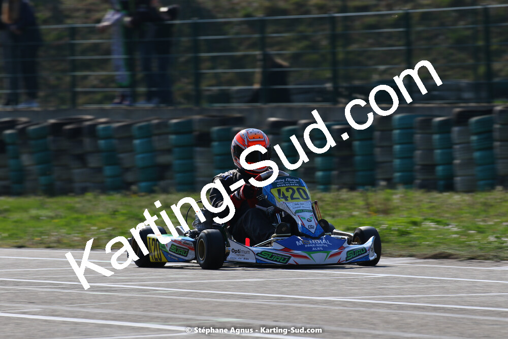 05 & 06/03/2022 : 1ère manche du Championnat du Sud 2022 à Alès (photos Stéphane Agnus) 2022 — karting