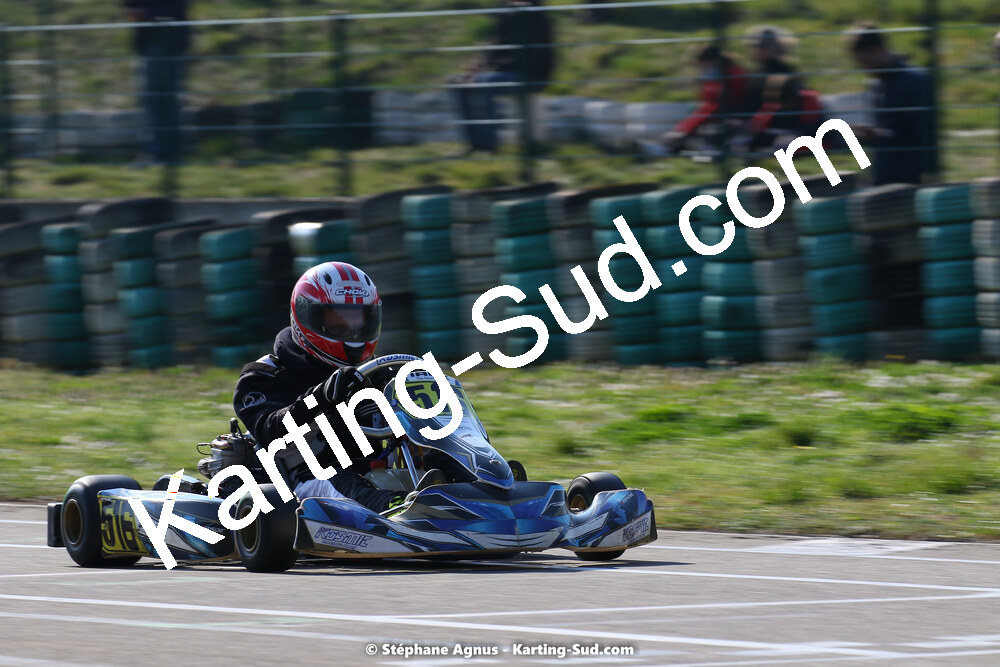 05 & 06/03/2022 : 1ère manche du Championnat du Sud 2022 à Alès (photos Stéphane Agnus) 2022 — karting