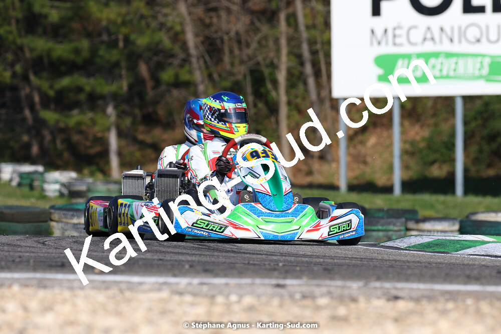 05 & 06/03/2022 : 1ère manche du Championnat du Sud 2022 à Alès (photos Stéphane Agnus) 2022 — karting