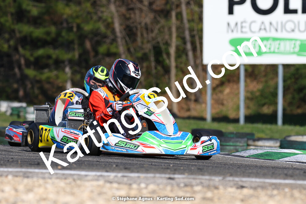 05 & 06/03/2022 : 1ère manche du Championnat du Sud 2022 à Alès (photos Stéphane Agnus) 2022 — karting