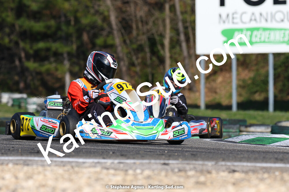 05 & 06/03/2022 : 1ère manche du Championnat du Sud 2022 à Alès (photos Stéphane Agnus) 2022 — karting