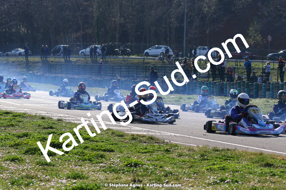 05 & 06/03/2022 : 1ère manche du Championnat du Sud 2022 à Alès (photos Stéphane Agnus) 2022 — karting