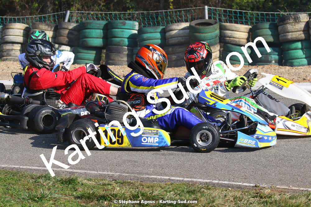 05 & 06/03/2022 : 1ère manche du Championnat du Sud 2022 à Alès (photos Stéphane Agnus) 2022 — karting