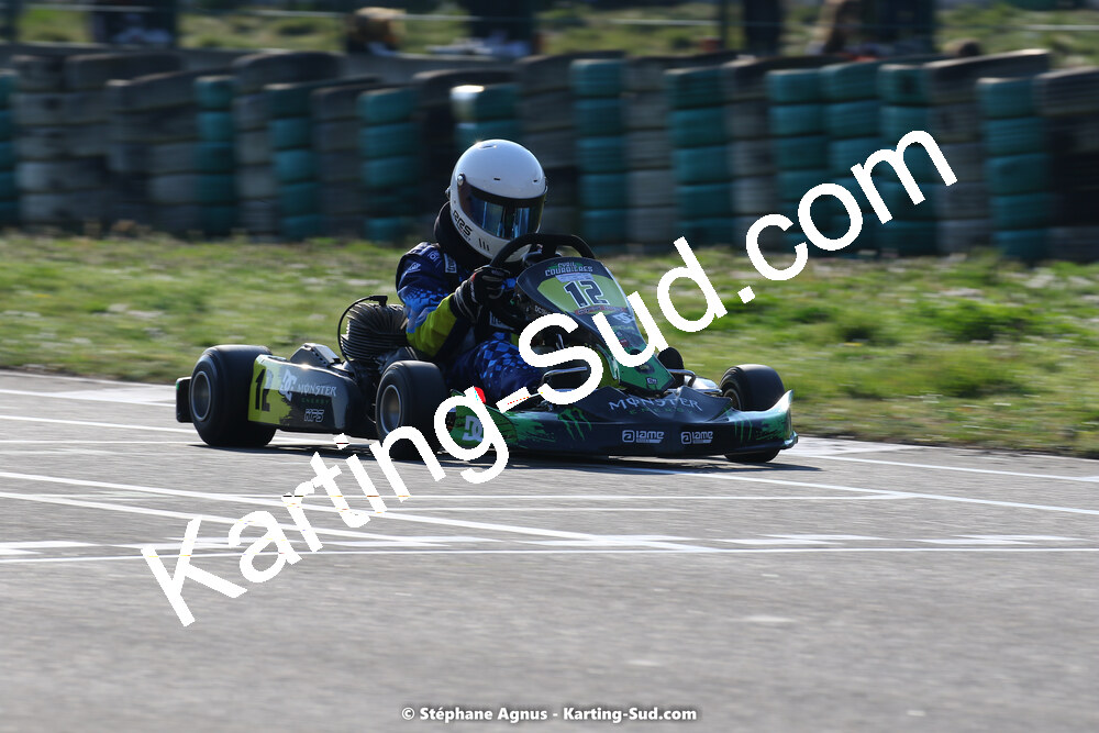 05 & 06/03/2022 : 1ère manche du Championnat du Sud 2022 à Alès (photos Stéphane Agnus) 2022 — karting