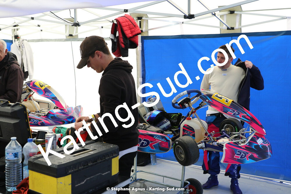 05 & 06/03/2022 : 1ère manche du Championnat du Sud 2022 à Alès (photos Stéphane Agnus) 2022 — karting