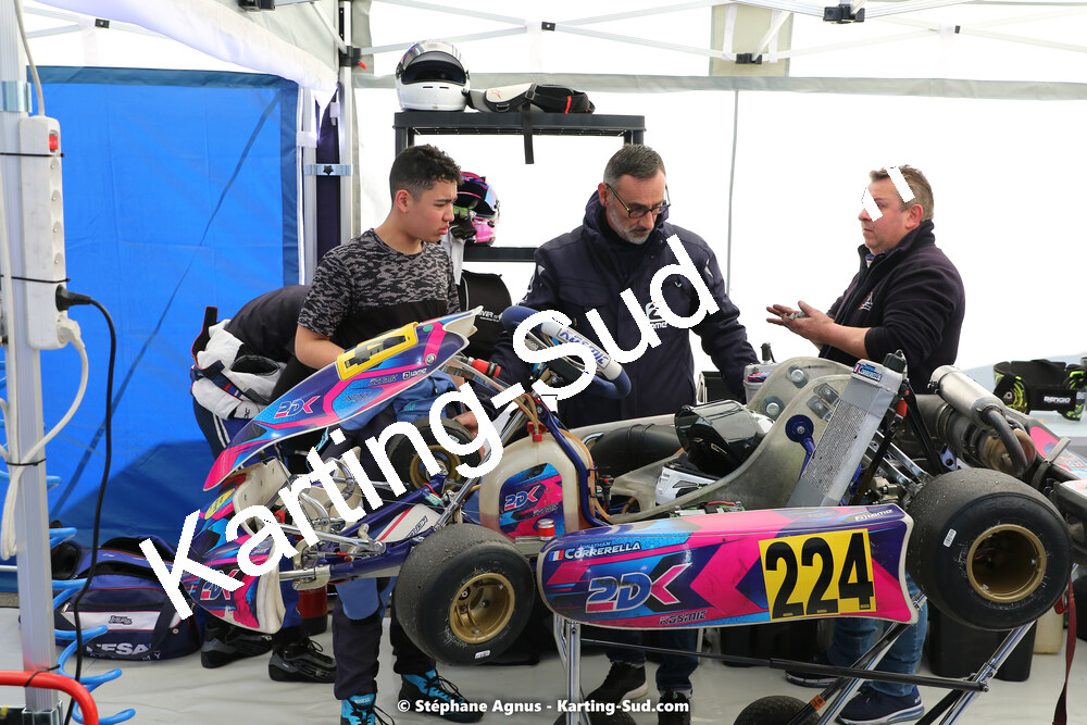05 & 06/03/2022 : 1ère manche du Championnat du Sud 2022 à Alès (photos Stéphane Agnus) 2022 — karting