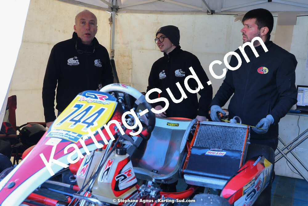 Patrice CASPAR — 05 & 06/03/2022 : 1ère manche du Championnat du Sud 2022 à Alès (photos Stéphane Agnus) 2022 — karting