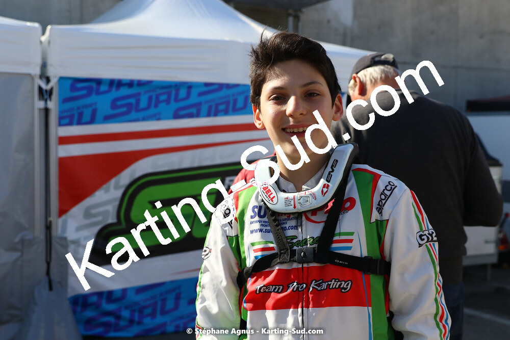 Dorian POLI — 05 & 06/03/2022 : 1ère manche du Championnat du Sud 2022 à Alès (photos Stéphane Agnus) 2022 — karting